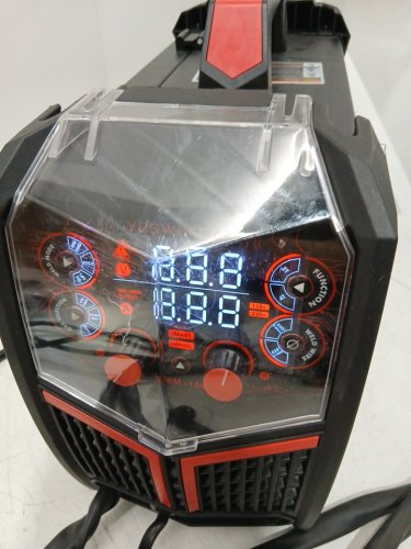 Yeswelder Gas Gasless Multiprocess MIG/Flux Cored/Lift TIG/Stick ARC Welder - 160A - Dual Voltage 110V/220V - Black/Red (Model: MIG-160) image 7