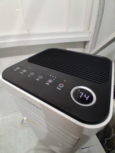 COSTWAY Portable Air Conditioner, with Fan & Dehumidifier Mode, Quiet AC Unit with Sleep Mode - 8000 BTU - WHITE (MODEL: FP10263US) image 6