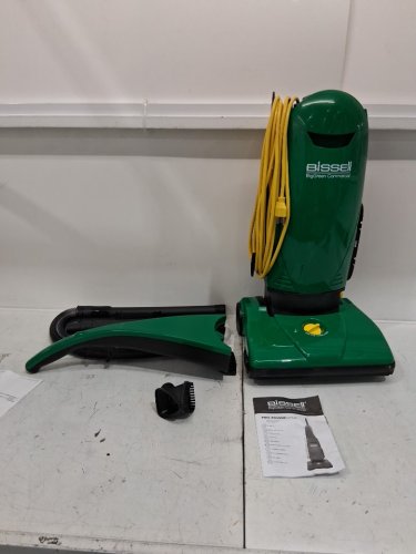 Bissell Big Green Commercial Pro PowerForce Bagged Upright Vacuum with 13'' clearing path - Single Motor with Onboard Tools - green (model: BGU1451T) image 3