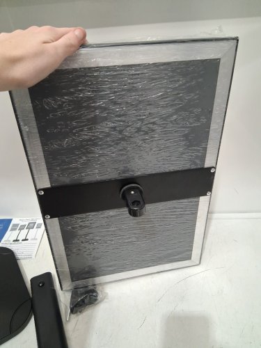 PEDESTAL SIGN HOLDER STAND WITH HEAVY DUTY BASE- 8.5X11- BLACK image 5