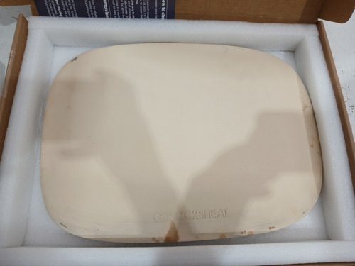 rocksheat heavy duty Cordierite pizza oven stone - 12" x 16" - sand - (Model: RS304015E) image 3