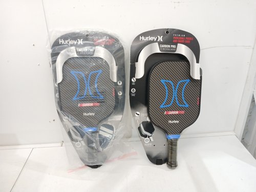 2PK Hurley Pickle Ball Paddles - Black/Blue image 2