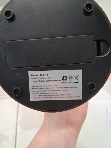 DUAL MODE OUTDOOR LED SOLAR LANTERN - 14.37"X5.31" - BROWN (MODEL : T00014) image 3