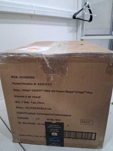 Ninja Crispi Pro 6-in-1 Glass Air Fryer Safe FAMILY-SIZED COOKING SYSTEM - 2.5QT - 6QT - Cyberspace/blue (model: AS101CCY) image 13
