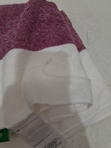 United Colors of Benetton Beach Towel - 35.4" X 63" - purple/WHITE (MODEL: 2040372) image 3