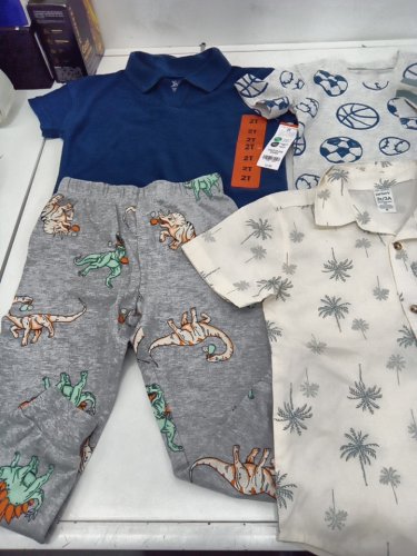 6 ASSORTED BOY'S CLOTHES - SIZES 2T-3T image 2