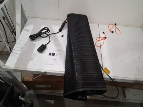 toriexon snow melting heating pad - for walways / entryways - 36'' x 60'' - black image 2