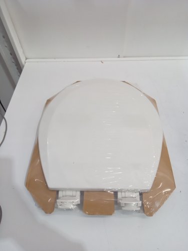 BEMIS Molded Round TOILET SEAT 16.5" - COTTON WHITE (MODEL: 500EC000) image 3