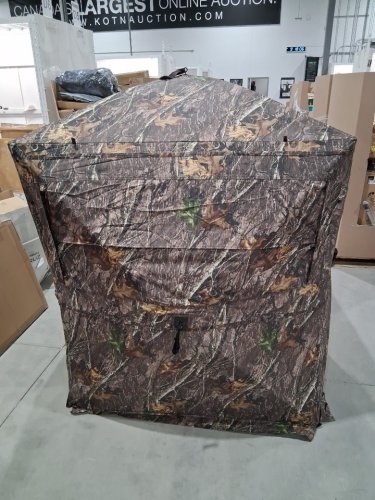 Vevor See Through Ground hunting Blinds with Carrying Bag - fits 2-3 people - 55" x 55" x 67" (model: zhs5567-1) image 8