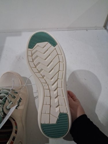 WOMEN'S Hurley Castaic Sneaker - SIZE 9 - beige/GREEN (STYLE: 5566709) image 4