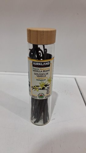 20PK Kirkland Signature Organic Madagascar Vanilla Beans (model: 1835596) image 2