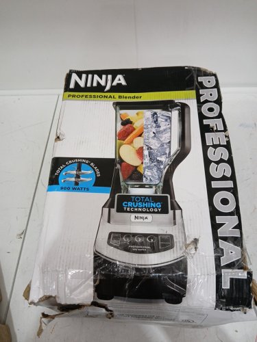 NINJA PROFESSIONAL BLENDER - 72oz PITCHER/900w - BLACK/SILVER (MODEL: NJ600WMC) image 4