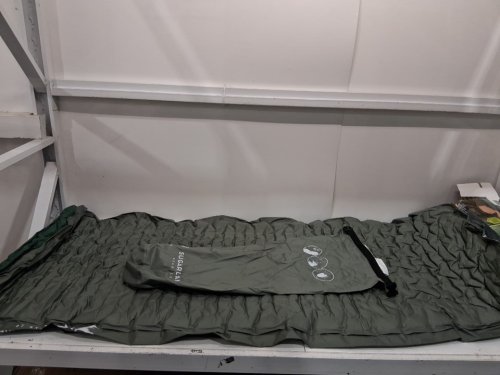 SUGARLAKE GEAR CO. 3D SELF-INFLATING CAMPING SLEEPING PAD - 300LB CAP - 77.9" X 26.7" X 4" - GREEN (MODEL: 1996815) image 2