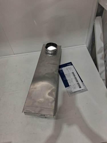 Whirlpool DuraSafe periscope dryer vent - O" to 18" - Silver image 3