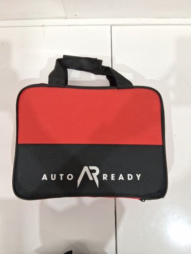 68PC AUTO READY EMERGENCY ROADSIDE KIT - RED/BLACK (MODEL: 3555662) image 3