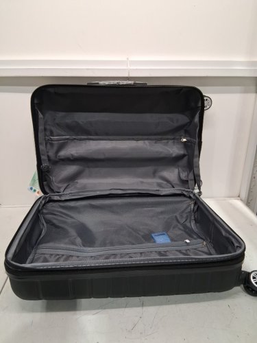 3PC LUGGAGEKING EXPANDABLE LUGGAGE ST LIGHTWEIGHT SUITCASE WITH BUILT IN TSA LOCK - 20" / 25" / 29" - BLACK (MODEL: CS 8092) image 9