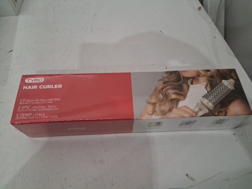 Tymo stylux multi-use thermal brush hair curler - 1.7" - gold (model: HC305G) image 2