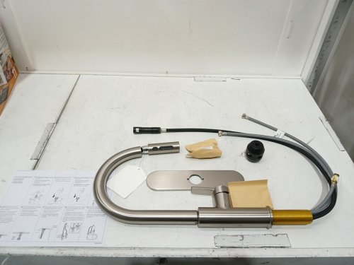 KOHLER RODEAN PULL-DOWN KITCHEN FAUCET - STAINLESS STEEL (MODEL: 1806389) image 3