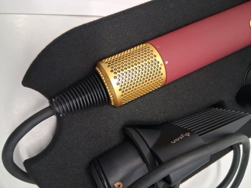 5PC DYSON SUPERSONIC NURAL HAIR care DRYER - red/gold  (MODEL: HD16) image 7