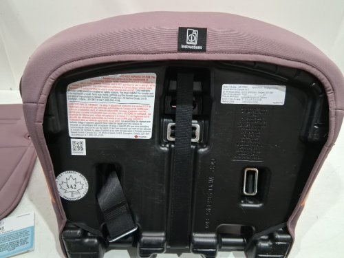 GRACO TRANZITIONS 3-IN-1 LIGHTWEIGHT ADJUSTABLE HEIGHT HARNESS BOOSTER CAR SEAT WITH CUP HOLDERS - 100LB MAX WEIGHT - ELOISE PURPLE (MODEL: 2217080) image 10