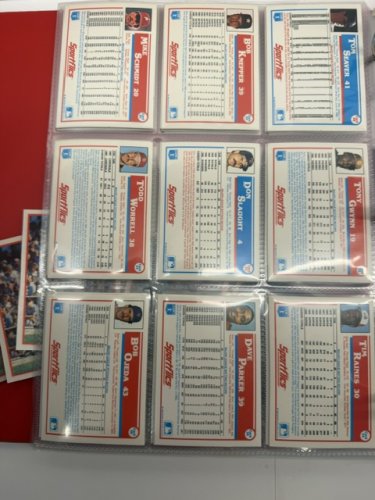 APPRX 500+ 1986 SPORTFLICS BASEBALL CARDS (LOTS OF BIG NAMES) image 7
