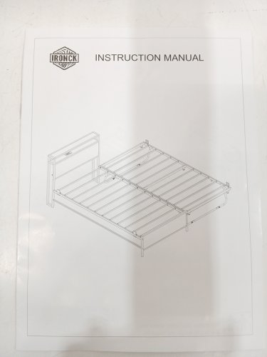 IRONCK Daybed With Trundle and storage Headboard - Twin - White (Model: HK-TBF-53W) image 7