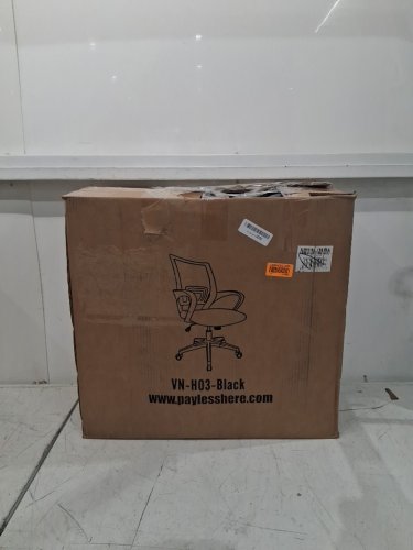 PAYLESSHERE MESH BACK OFFICE CHAIR - BLACK (MODEL: VN-H03-BLACK) image 2