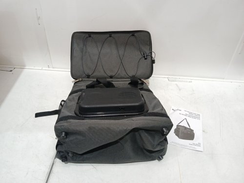 Koolatron Hybrid Soft Sided Collapsible Iceless Cooler Travel Bag - 12v 25.3L - Grey/Black - (MODEL: D25) image 3