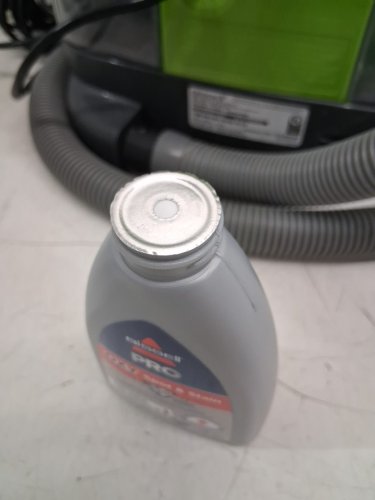 BISSELL LITTLE GREEN PROHEAT PORTABLE DEEP CLEANER/SPOT CLEANER WITH SELF-CLEANING HYDRORInSE TOOL - GREEN/GREY (MODEL : 2513B / 2513n) image 8