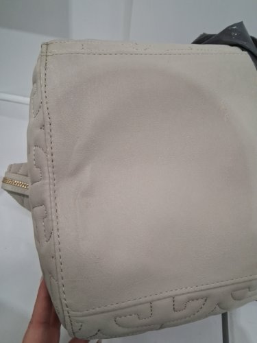 SAM EDELMAN ETHYL WEEKENDER BAG - 18" X 12.5" X 9.5" - BEIGE / GOLD image 4