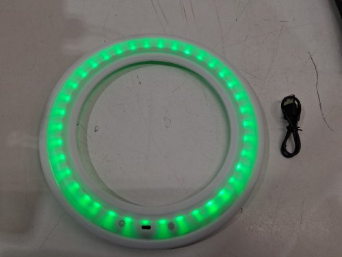 rechargeable rgb LED flying disc toy (model: fs0861) image 2
