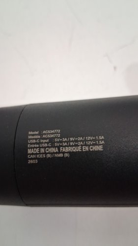 TYPE S multipurpose AD2 Pro Electric Air Duster with Brushless Motor & LED - 4 adjustable speed levels - 12,000 mah, 20,000-90,000 rpm, 120 minutes run time - black (model: 1978193 / AC534772) image 6