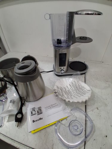 breville luxe thermal brewer - 60oz - stainless steel - (model: bdc465bss1bna1) image 13