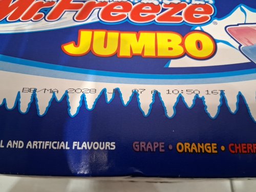 68PK MR. FREEZE JUMBO FREEZE POPS - 150ML EACH - VARIETY PACK (Model: 356239) image 4