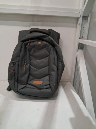 Lolë Chevron Quilted Backpack-21l - green/brown (model:1838165) image 2