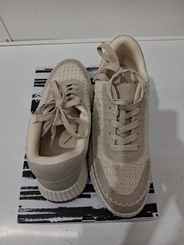 Women's DV by Dolce Vita Knit Sneakers - Size 9 - Beige (style: 1844060) image 2