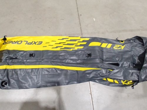 INTEX EXPLORER K2 2-PERSON INFLATABLE KAYAK SET WITH ALUMINUM OARS & PUMP - YELLOW (MODEL: 68307EP) image 10