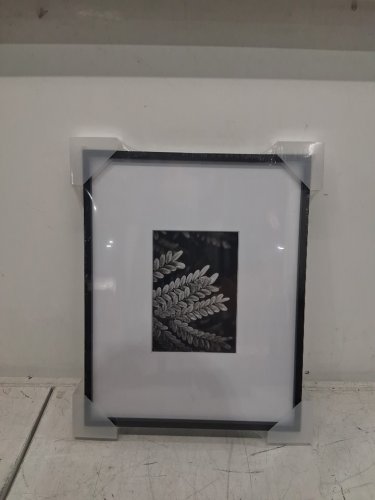 MCS Foundry Gallery Wall Frame - 11" x 14" Matted to 5" x 7" - black image 3