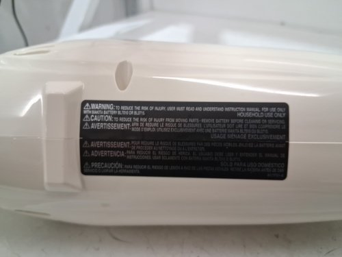 MAKITA LXT CORDLESS VACUUM CLEANER WITH HIGH-PERFORMANCE FILTER (TOOL ONLY) - 7.2V - (MODEL:	CL110DWI ) image 5