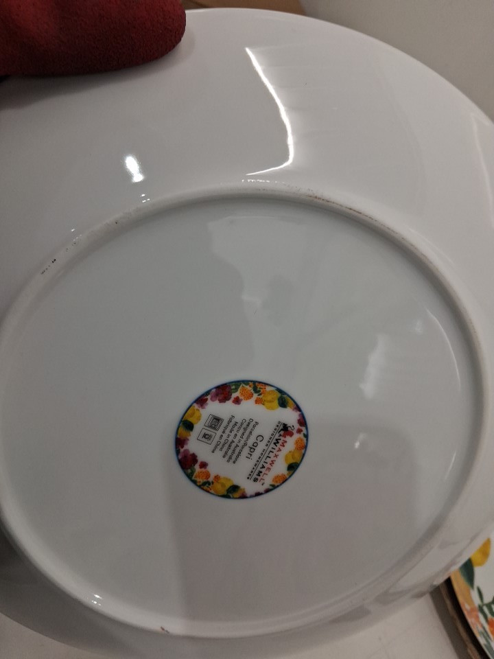 8pc Maxwell & Williams Capri Dinnerware Set - multi color floral (model: 1041712) image 5