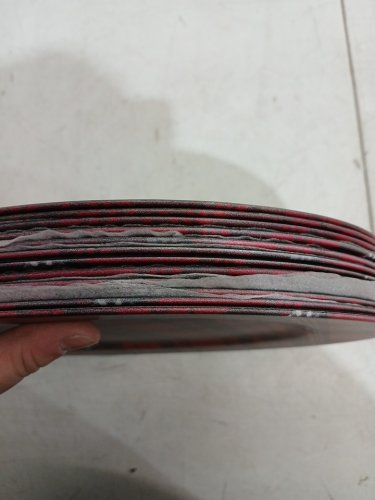 12pk ih casadecor printed charger plates - 13" - red plaid (model: xm-fy 1063) image 3