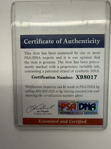 SIGNED MAGIC JOHNSON USA NIKE BASKETBALL JERSEY With PSA COA certificate image 8