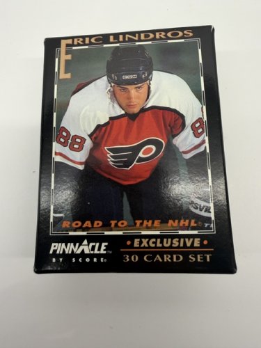 30 CARD COMPLETE 1992 PINNACLE ERIC LINDROS HOCKEY CARDS image 2