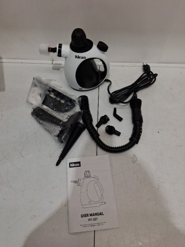 KLONA HANDHELD STEAM CLEANER WITH 10 ATTACHMENTS - 100-120V - (MODEL: HY-307) image 3