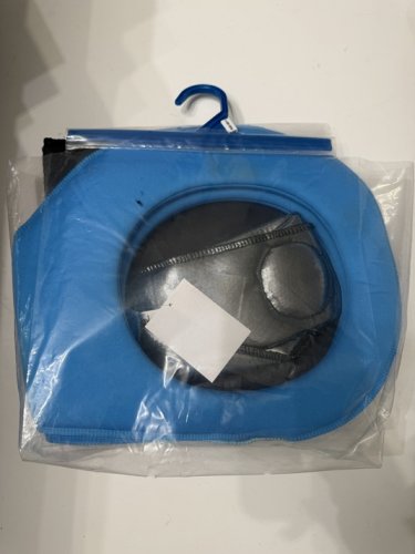 2PC ADULTS WAY TO CELEBRATE ROCK PAPER SCISSORS COSTUME (MISSING PAPER) - OSFM - WHITE/GREY/BLUE image 3