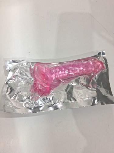 Beginner's Clear Jelly Dildo WITH SUCTION CUP - 5" - pink image 2