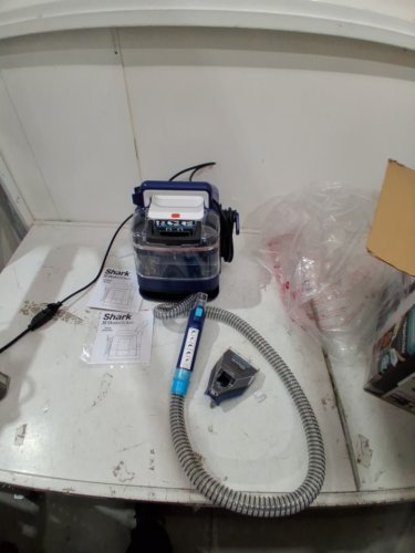 SHARK STAINSTRIKER PORTABLE CARPET CLEANER & UPHOLSTERY CLEANER - BLUE/GREY (MODEL: PX200C) image 2