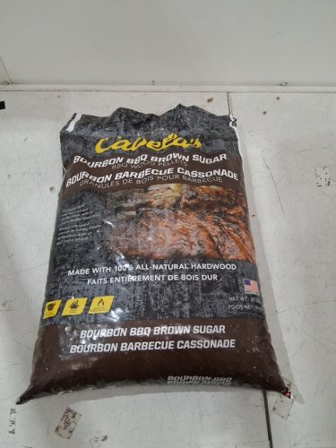 cabelas wood pellet for smokers - 20lbs - bourbon bbq brown sugar image 2