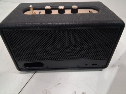 Marshall Kilburn III Portable, Rechargeable and Waterproof Bluetooth Speaker - 50+ hours of playtime - Black & Brass image 5