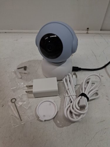 boifun smart baby security monitor with app control - 2k hd 5" display - purple (model: baby 2tm ) image 2